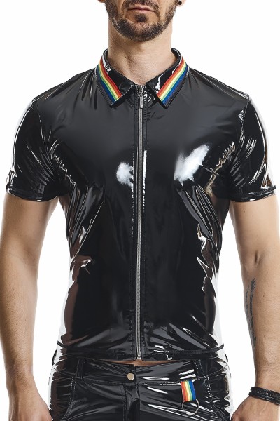 Regenbogen-Polo-Shirt