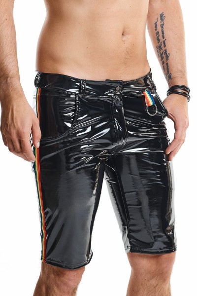 Bermuda-Shorts aus PVC